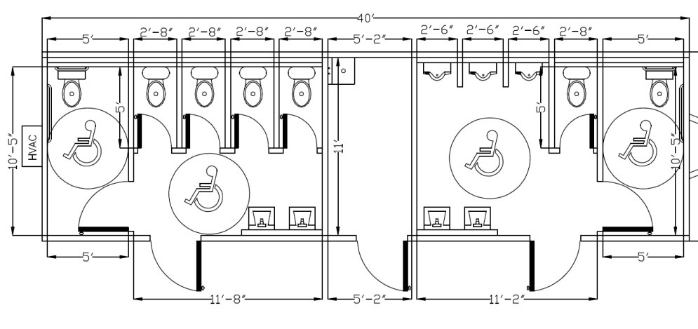 Ada Bathroom Stall Sizes Ada Bathroom Stall Sizes