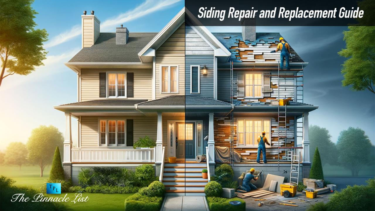 Siding Repair and Replacement Guide – The Pinnacle List