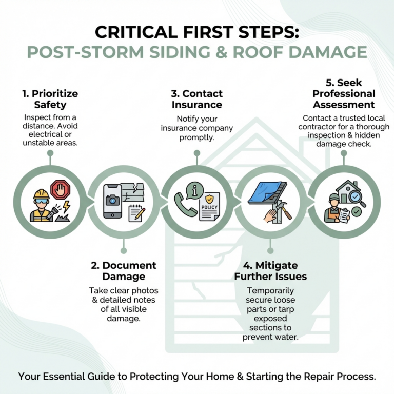 Storm Damage Siding Repair: 5 Crucial Steps