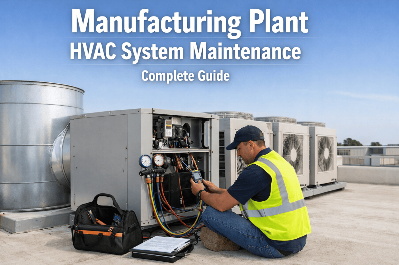 Manufacturing Plant HVAC System Maintenance: Complete Guide