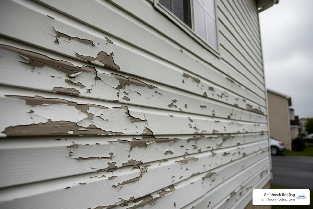 Weathering the Storm: A Guide to Hail Damage Siding | Smithrock Roofing Weathering the Storm: A Guide to Hail Damage Siding | Smithrock Roofing
